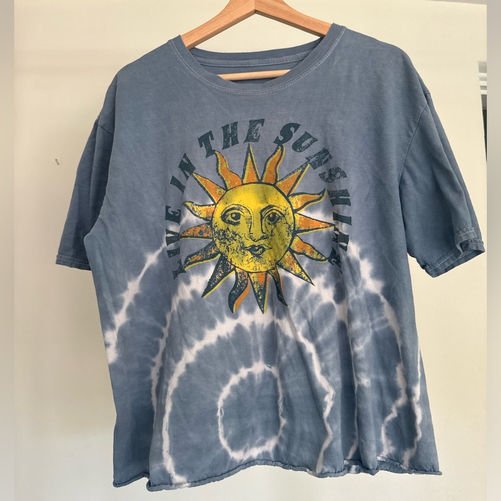 Loose fit graphic T-shirt OS